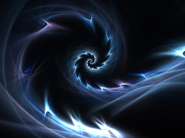 Espiral fractal dinâmica — Fotografia de Stock