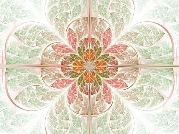 Flor fractal macia — Fotografia de Stock