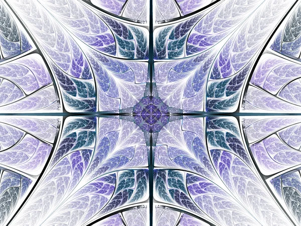 Fractal abstraction of cross — Stock Photo, Image