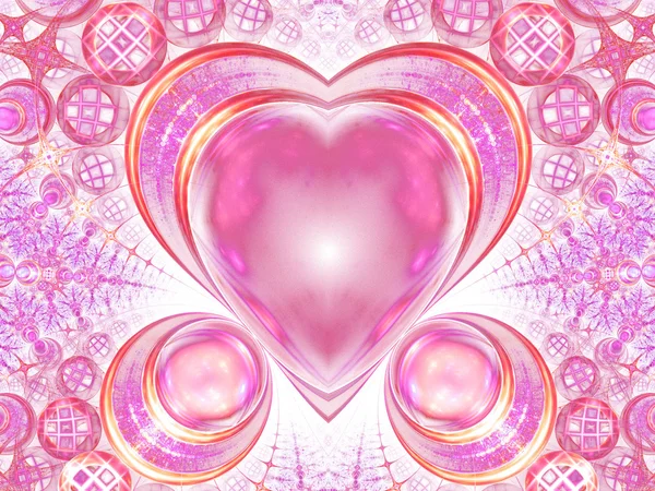 Jewel-like heart — Stock Photo, Image