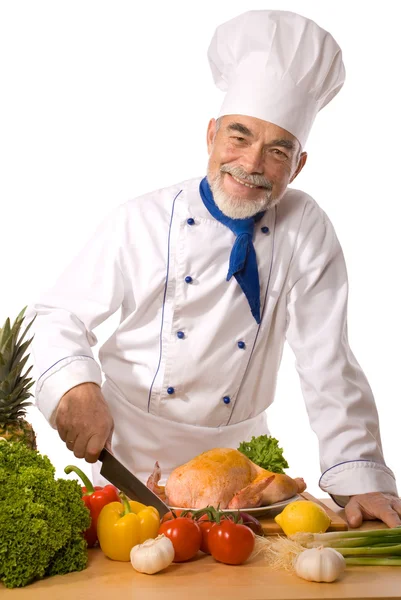 Attractive cook — Stock Photo, Image