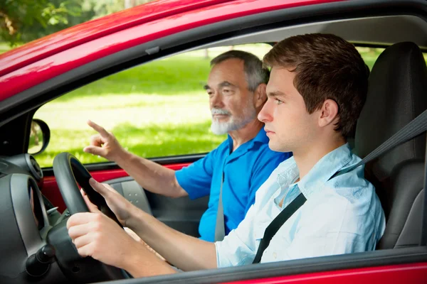 Learning to drive — Stock Photo, Image