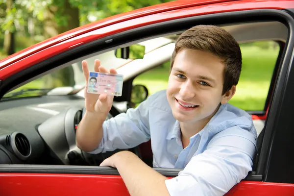 Carta de condução — Fotografia de Stock