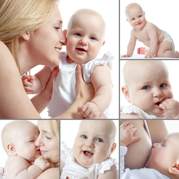 Mother and her baby Stock Photo