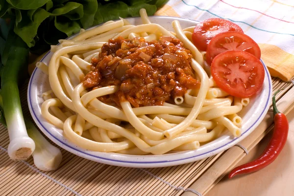 Bolognese pasta — Stock Photo, Image