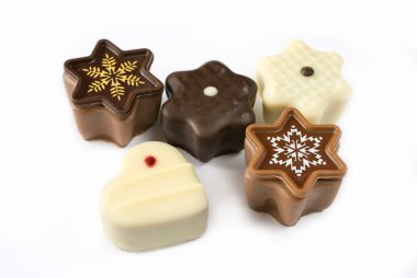 Christmas chocolates clipart