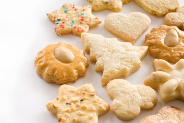 Christmas butter cookies clipart