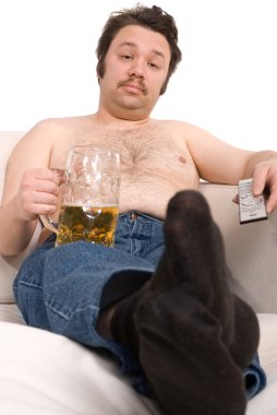 bir bira cam kilolu adam