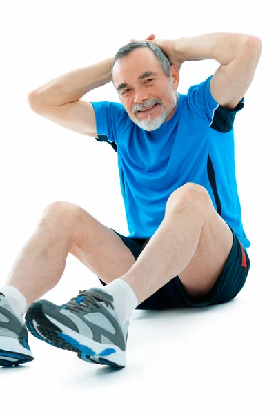 Abs exercise — Stock Photo, Image