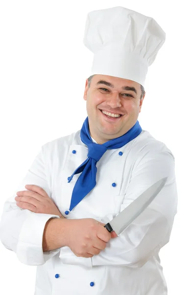 Przystojny kucharz — Zdjęcie stockowe