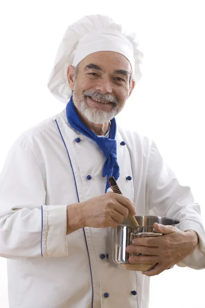 Atrakcyjny szef kuchni — Zdjęcie stockowe