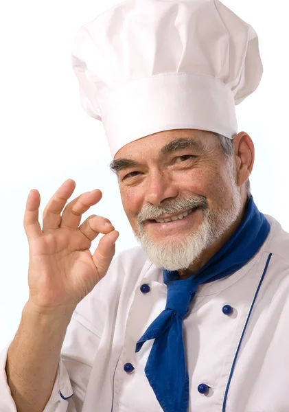 Portret szefa kuchni — Zdjęcie stockowe