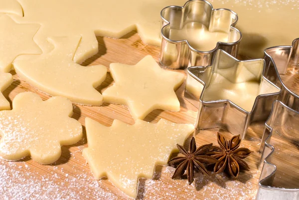 Cookie cutter forms — Stock Photo, Image