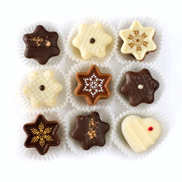 Christmas choklad — Stockfoto