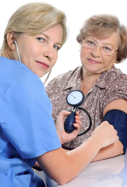 血圧の測定 — ストック写真