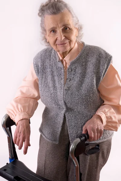 Idős asszony — Stock Fotó
