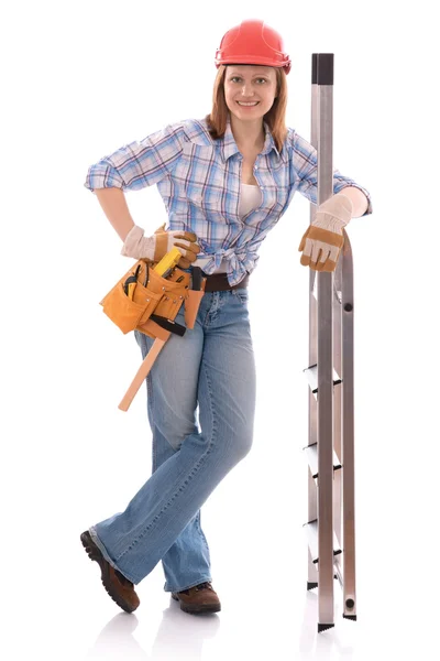 Carpenter nő — Stock Fotó