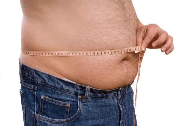 Fat belly — Stock Photo, Image