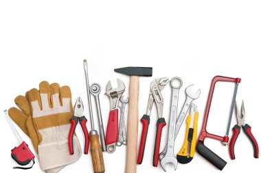 Set of tools clipart