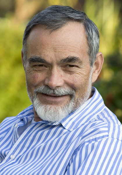 Smiling older man outdoor