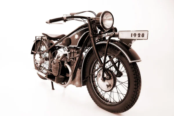 Старый мотоцикл — стоковое фото