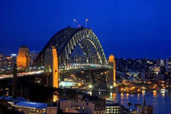 Ponte sul porto di Sydney — Foto Stock