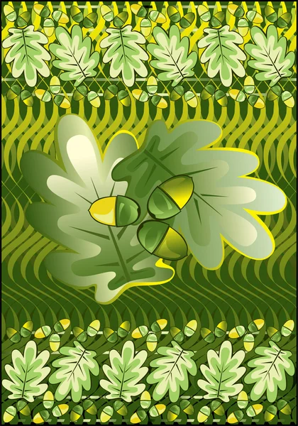 Batik yeşili — Stok Vektör
