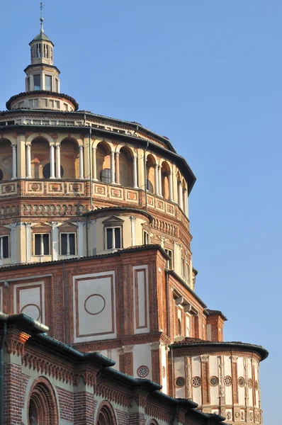 Cúpula de Santa maria delle grazie, Milán — Foto de Stock
