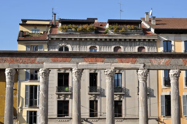 Сан-Лоренцо аркада, Мілано — стокове фото