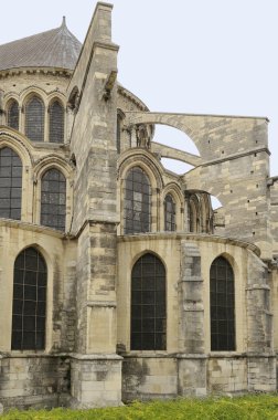 St re'mi flying buttresses, reims clipart