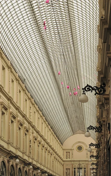 Tető a galeries st hubert, Brüsszel — Stock Fotó