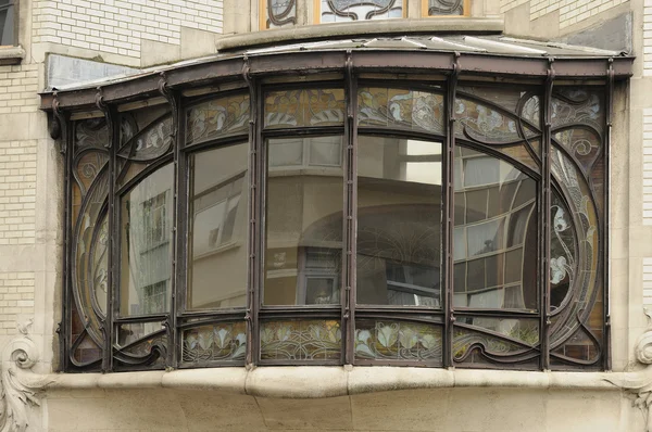 Elliptic liberty window, brussels — Stock Photo, Image