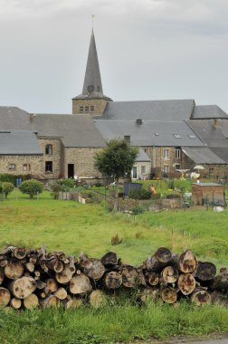 odun yığını, willerzie, ardennes