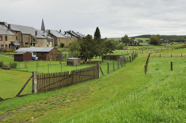 Willerzie village, Ardennerna — Stockfoto