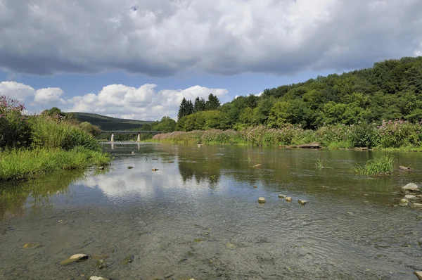SEMOY floden vid haulme ", Ardennerna — Stockfoto