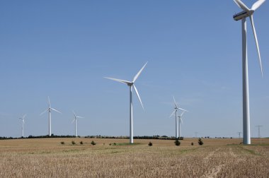 Rüzgar Santrali anız Saksonya