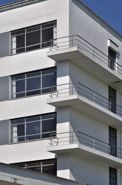 Bauhaus balconies, dessau — Stock Photo, Image