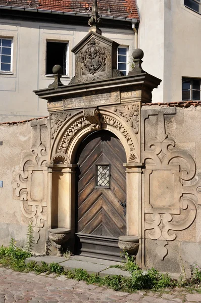 Baroque portal, meissen — Stock Photo, Image