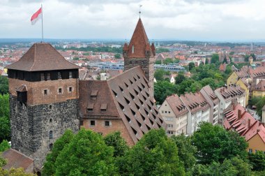 Kale çatılar, nurnberg