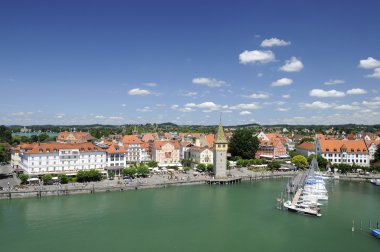 Harbour hava görünümünü, lindau