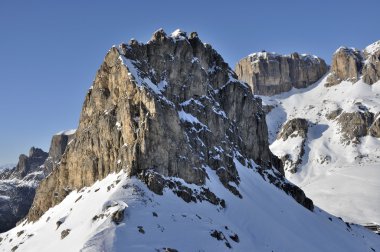 SAS pordoi ve piz boe', dolomites