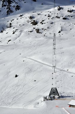 san martino, dolomites fabrikasında chair_lift