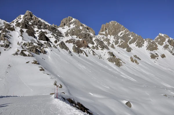Costabella hřeben vrcholy, Dolomity — Stock fotografie