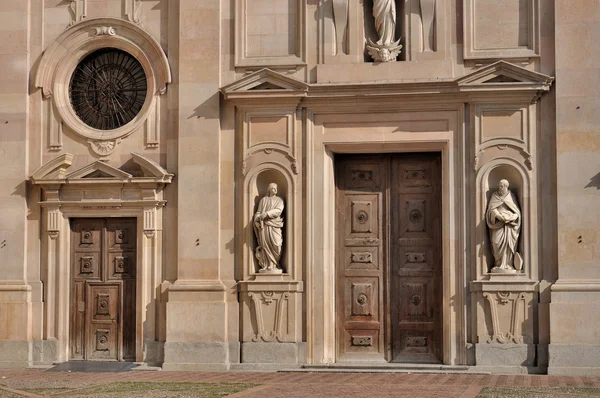 Portal San Giovanni igreja, parma — Fotografia de Stock