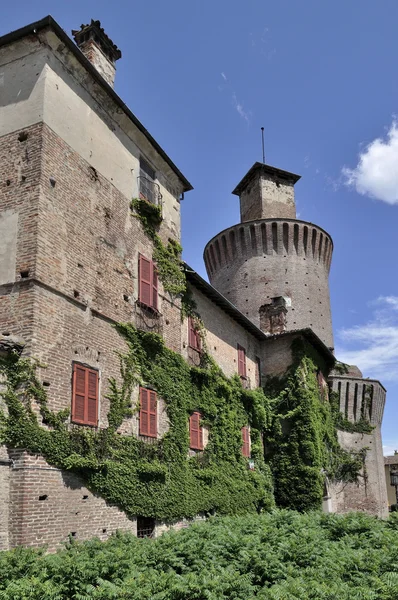Castello di Sartirana, lomellina — Foto Stock