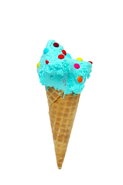 冰激凌和糖果 — 图库照片