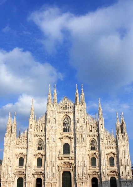 Duomo di milano, milão, itália — Fotografia de Stock