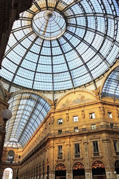 Galleria Vittorio Emanuele, Milán, Italia —  Fotos de Stock