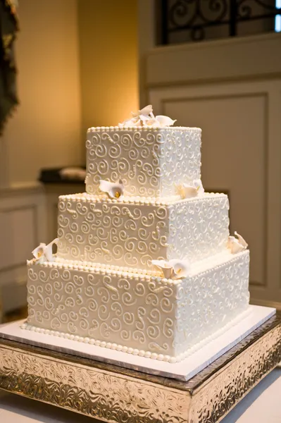 婚礼蛋糕 — 图库照片