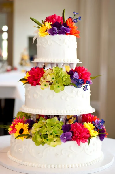 Весільний торт Стокове Фото